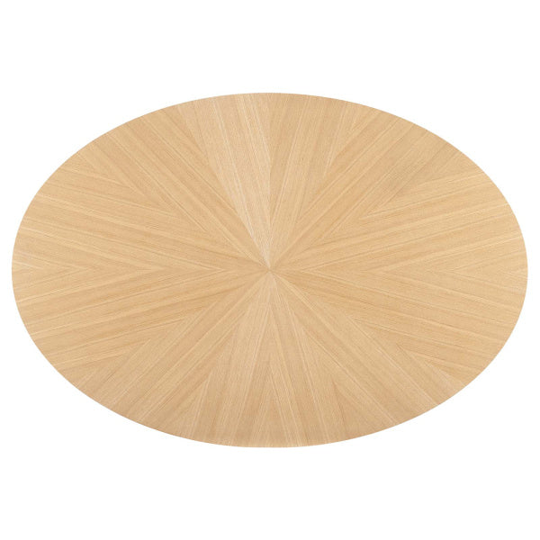 Crossroads 63" Oval Wood Dining Table By Modway