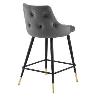 Adorn Performance Velvet Counter Stool by Modway