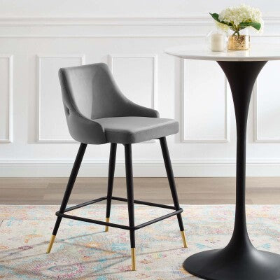 Adorn Performance Velvet Counter Stool by Modway