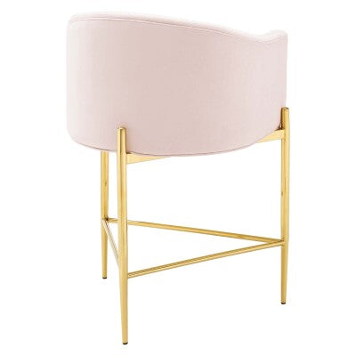 Savour Tufted Performance Velvet Counter Stool by Modway