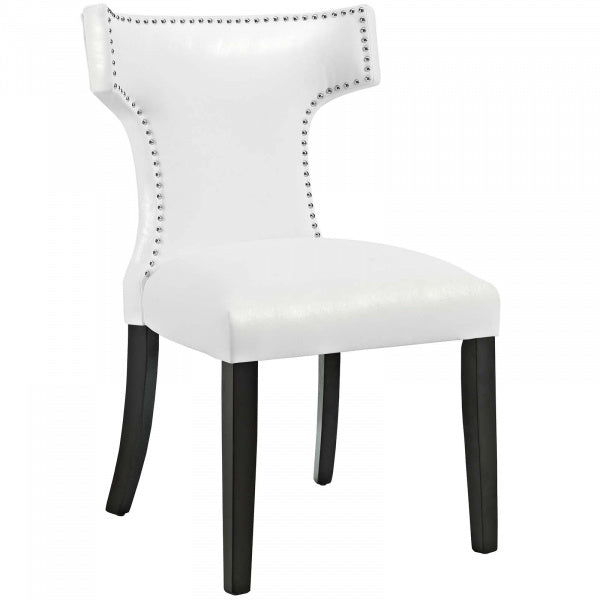 Curve Vinyl Dining Chair by Modway