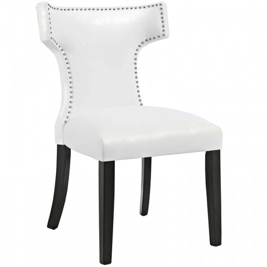 Curve Vinyl Dining Chair by Modway