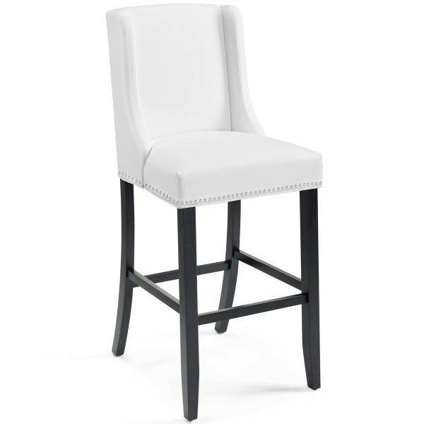 Baron Bar Stool Faux Leather Set of 2 by Modway