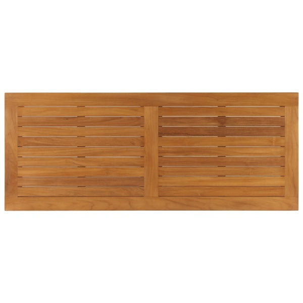 Upland Outdoor Patio Teak Wood Coffee Table Natural by Modway