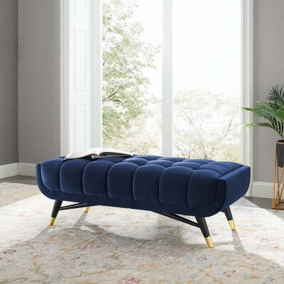 Adept 47.5" Performance Velvet Bench | Polyester by Modway