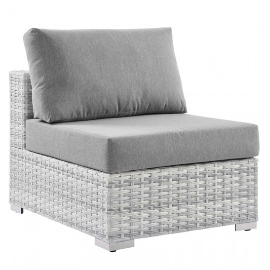 Convene Outdoor Patio Armless Chair by Modway