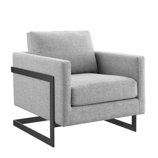 Posse Upholstered Fabric Accent Chair | Polyester by Modway