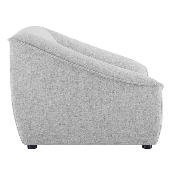 Comprise Armchair Light Gray | Polyester by Modway