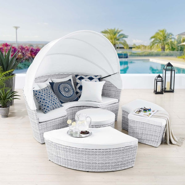 Scottsdale Canopy Sunbrella Outdoor Patio Daybed by Modway