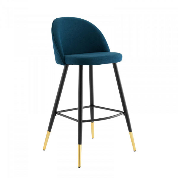 Cordial Fabric Bar Stools - Set of 2 | Polyester by Modway