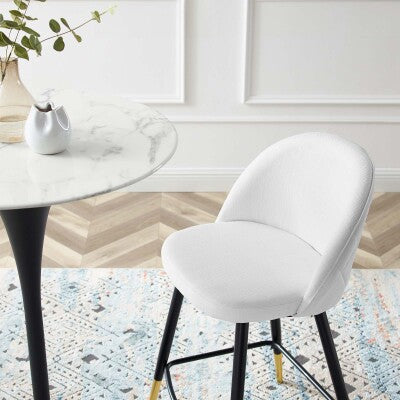 Cordial Fabric Counter Stools (Set of 2) | Polyester by Modway