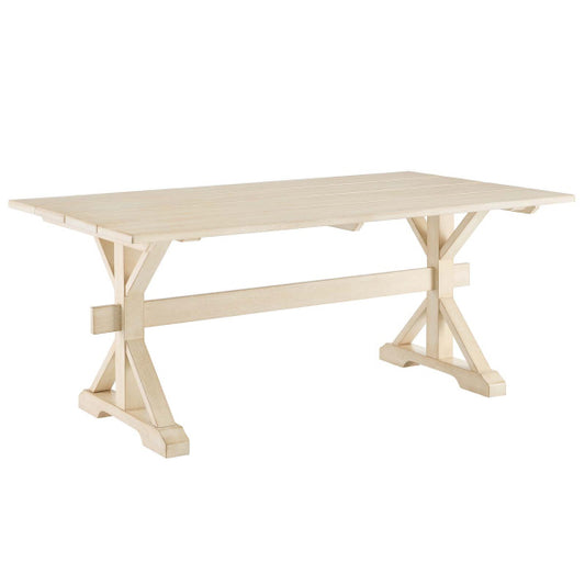 Windchime 71" Wood Dining Table By Modway