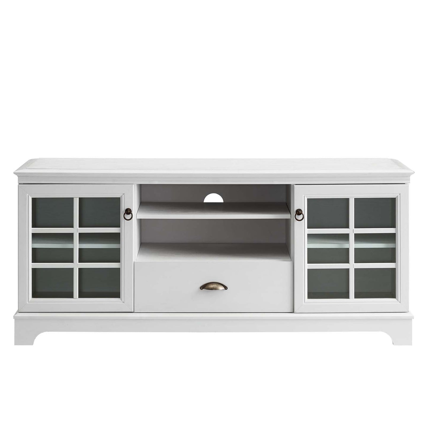 Pacific 59" TV Stand White by Modway