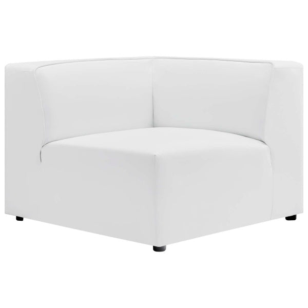 Mingle Vegan Leather Corner Chair by Modway