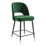 Rouse Performance Velvet Counter Stool by Modway