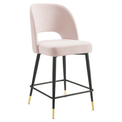 Rouse Performance Velvet Counter Stool by Modway