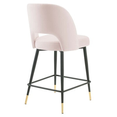 Rouse Performance Velvet Counter Stool by Modway