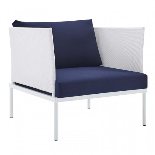 Harmony 3-Piece Sunbrella Outdoor Patio Aluminum Seating Set | Polyester by Modway