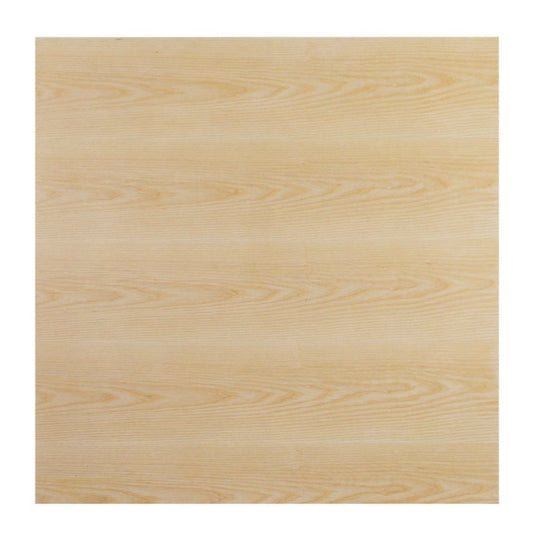 Verne 40" Square Dining Table in Natural By Modway