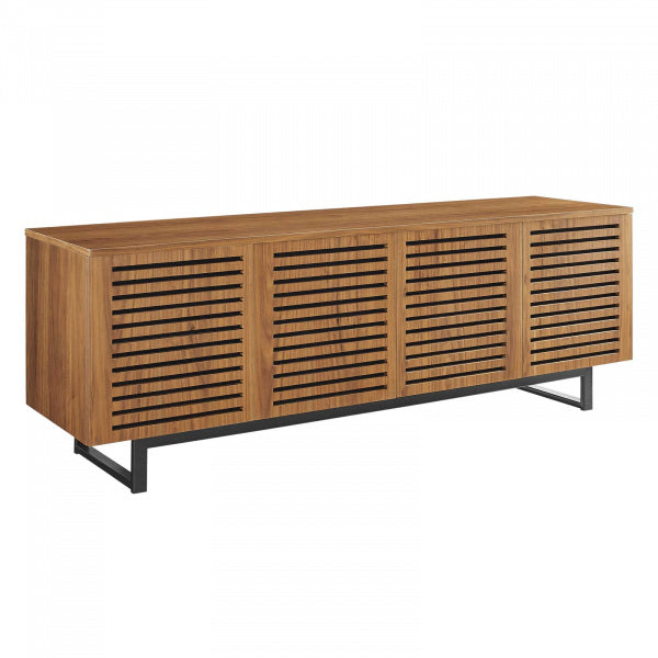 Parker 73" TV Stand in Walnut by Modway