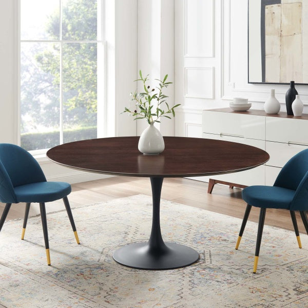 Lippa 60" Artificial Marble Dining Table By Modway