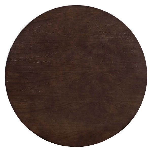 Lippa 36" Round Artificial Marble Coffee Table By Modway