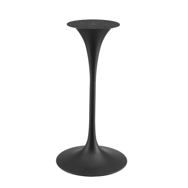 Lippa 28" Square Wood Bar Table Black Cherry Walnut By Modway