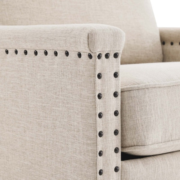 Ashton Upholstered Fabric Armchair By Modway