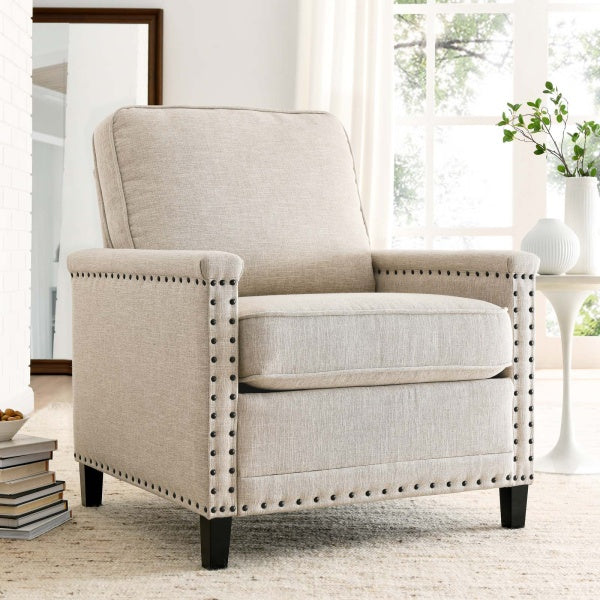 Ashton Upholstered Fabric Armchair By Modway