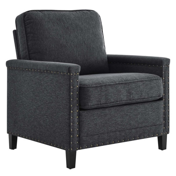 Ashton Upholstered Fabric Armchair By Modway