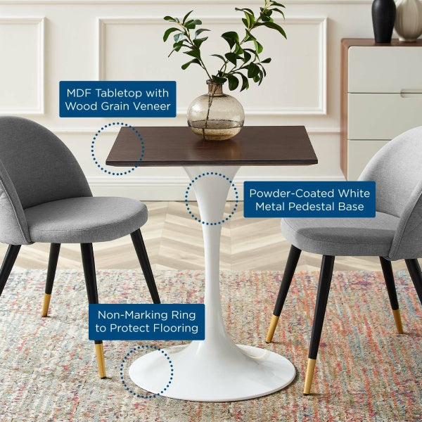 Lippa 24" Square Dining Table By Modway
