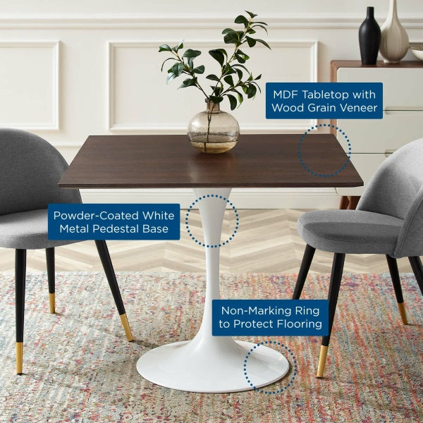 Lippa 36" Square Dining Table By Modway