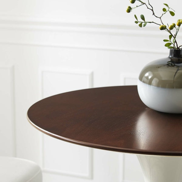 Lippa 28" Artificial Marble Bar Table By Modway
