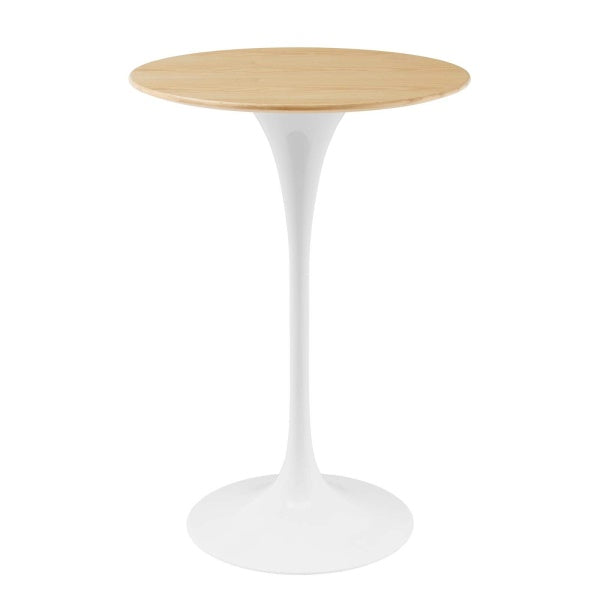 Lippa 28" Artificial Marble Bar Table By Modway