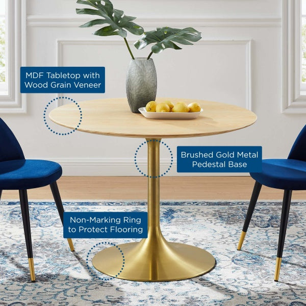 Lippa 40" Wood Dining Table By Modway