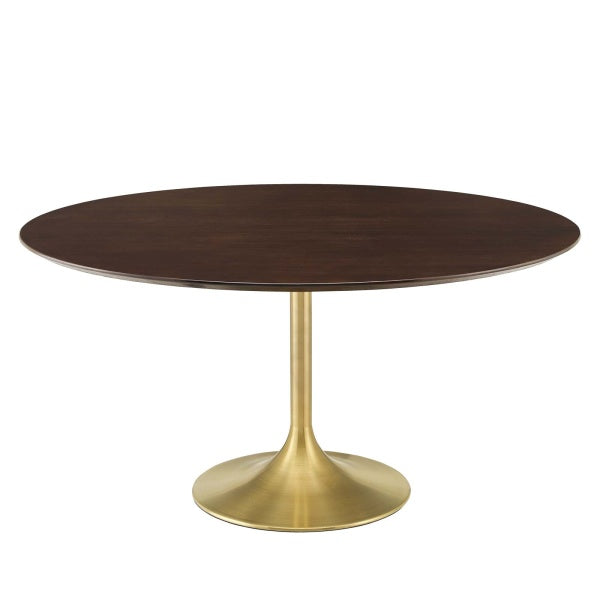 Lippa 60" Oval Artificial Marble Dining Table By Modway