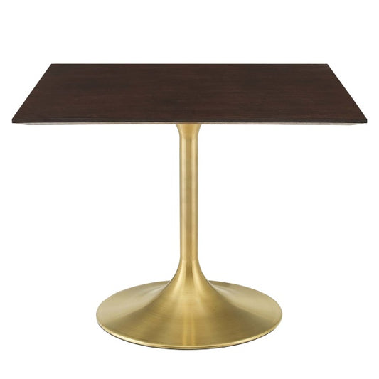 Lippa 40" Square Wood Dining Table By Modway