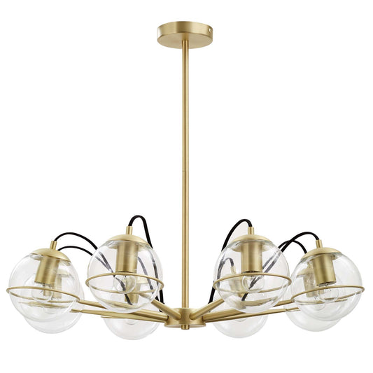 Hanna 8-Light Chandelier by Modway