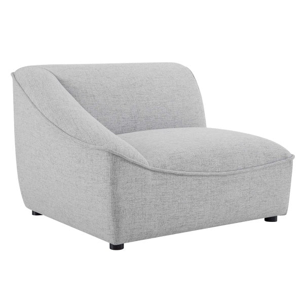 Comprise 7-Piece Sectional Sofa Light Gray | Polyester by Modway
