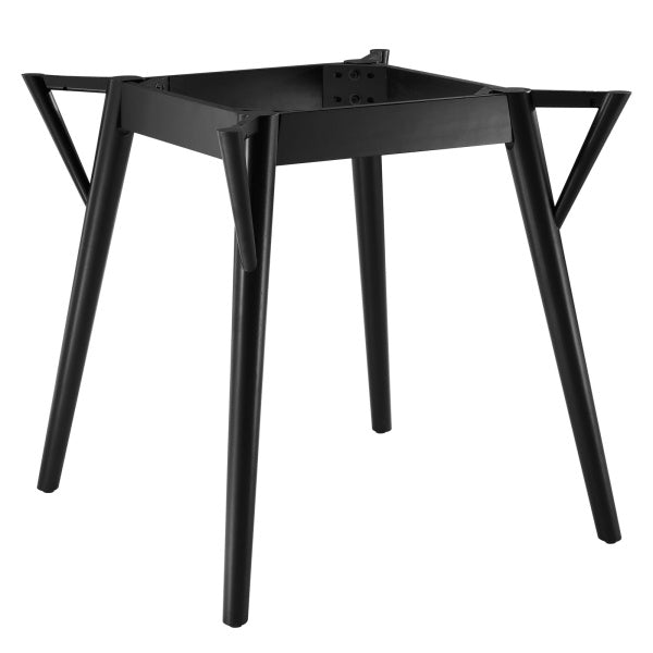 Gallant 50" Round Performance Artificial Marble Dining Table in Black White By Modway