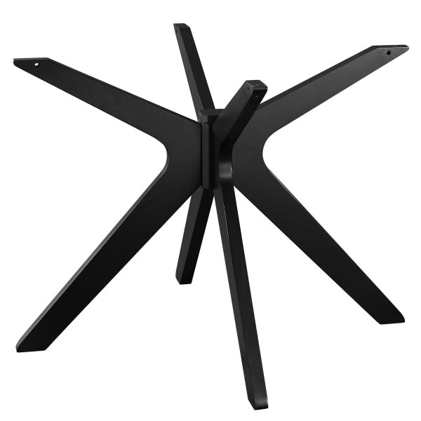 Traverse 47" Dining Table in Black Black By Modway