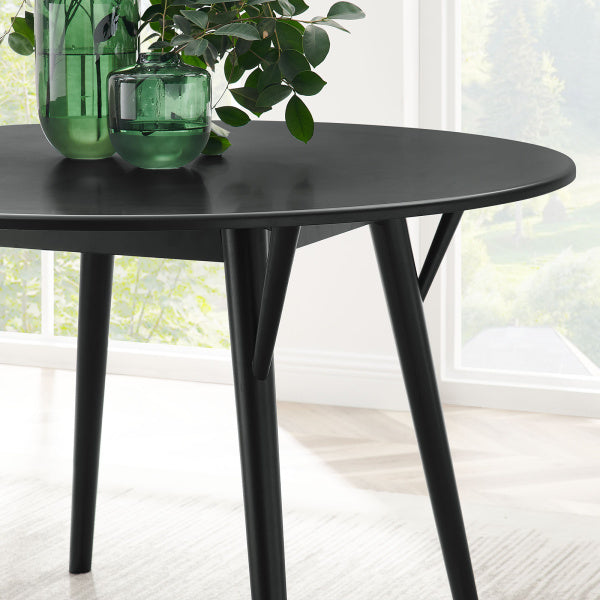 Gallant 47" Dining Table in Black Black By Modway