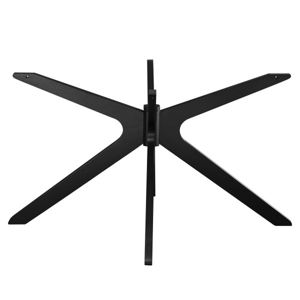 Traverse 71" Oval Dining Table in Black Black By Modway