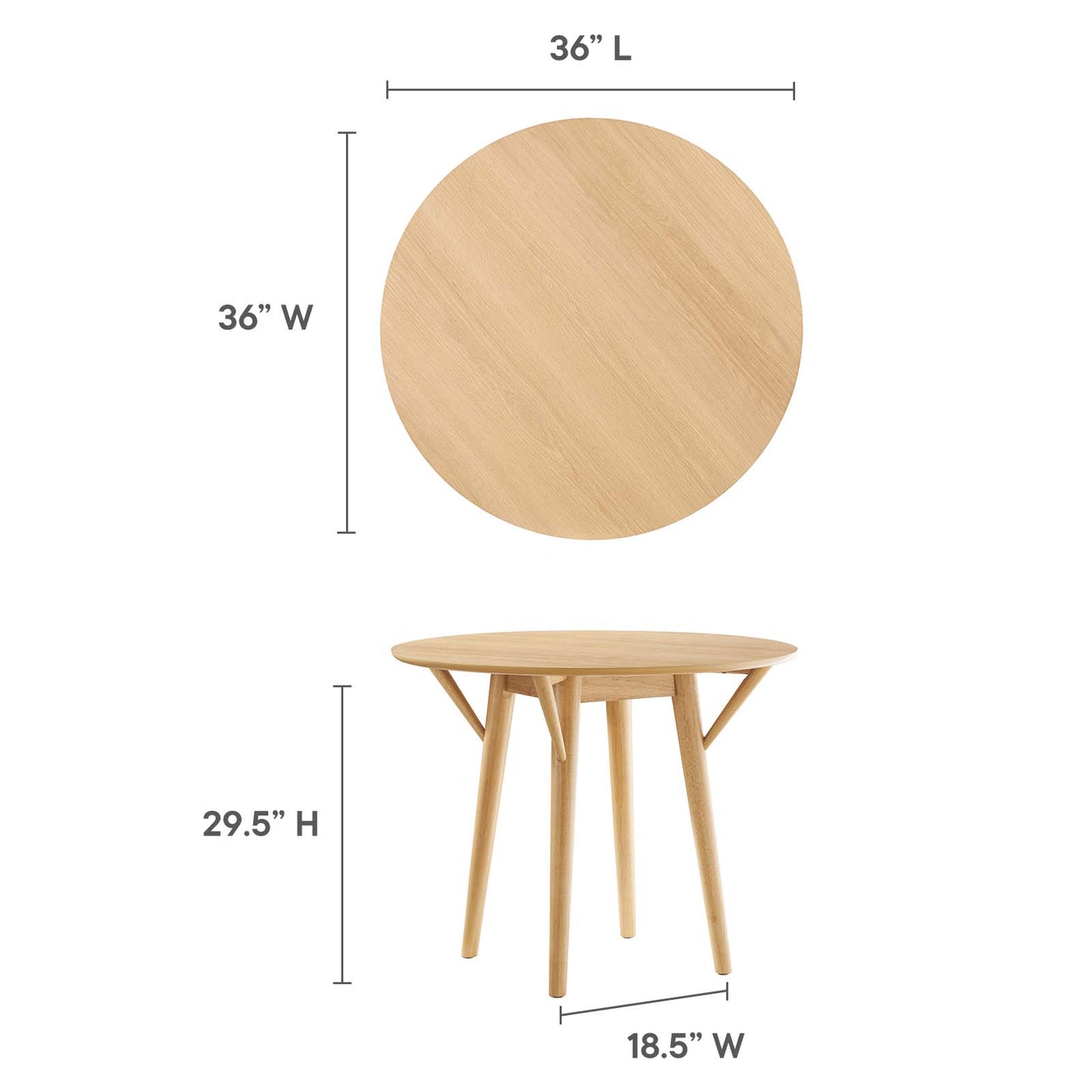 Gallant 36" Dining Table By Modway