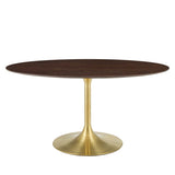 Lippa 60" Oval Wood Dining Table By Modway
