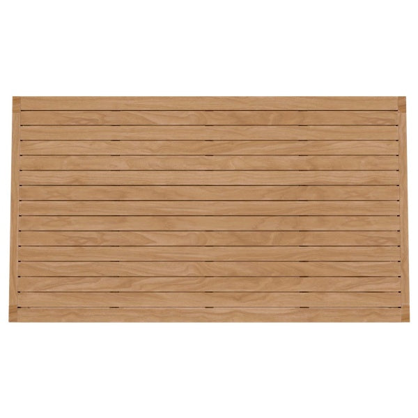 Carlsbad Teak Wood Outdoor Patio Coffee Table in Natural by Modway