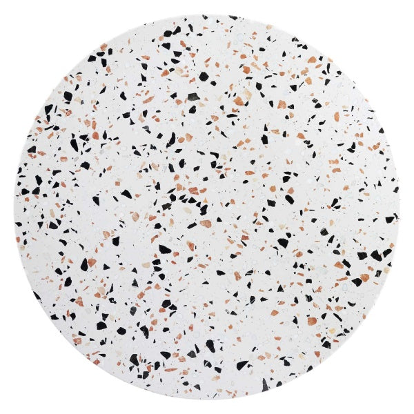 Lippa 36" Round Terrazzo Dining Table By Modway
