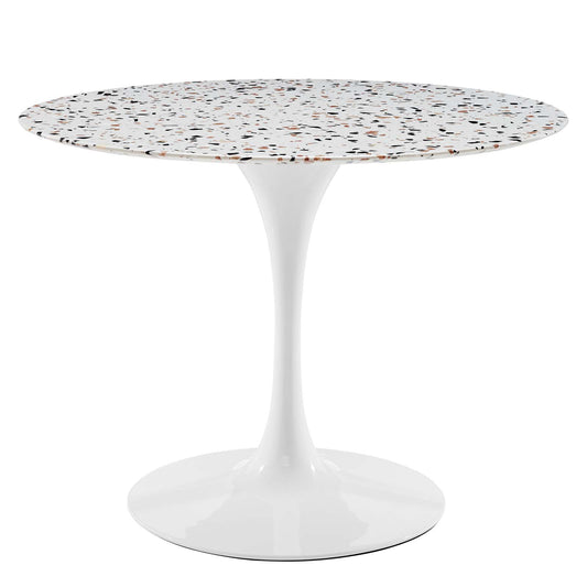 Lippa 40" Round Terrazzo Dining Table By Modway