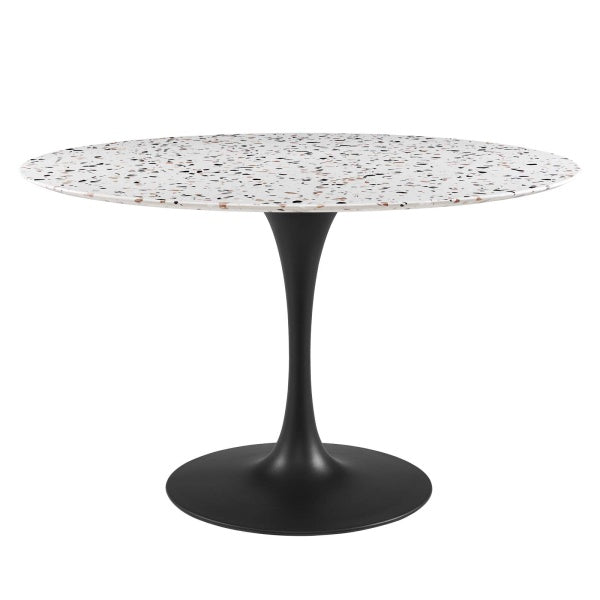 Lippa 47" Round Terrazzo Dining Table By Modway
