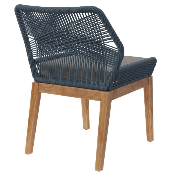 Wellspring Outdoor Patio Teak Wood Dining Chair By Modway